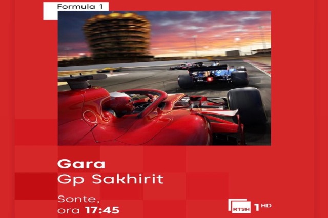 Formula1 / GP SAKHIR. Ora 17:45 në RTSH 1 HD